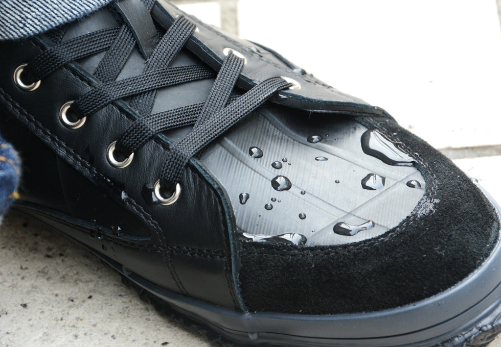 SEAL Recycled Tire Tube Made In Japan High Top Sneakers