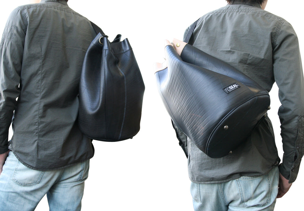 SEAL Recycled Tire Tube Made In Japan Bucket Bag