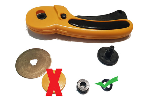 Take off the yellow washer (the one with the X) and use the spring washer only(green tick)