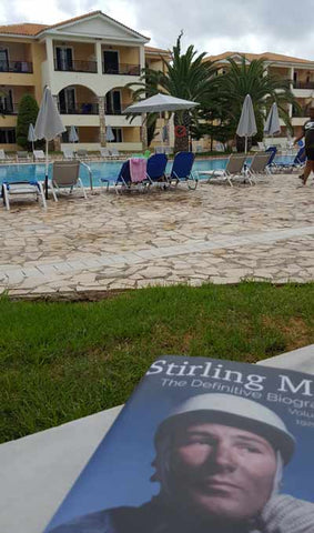 On holiday with a good book