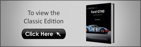 Classic Edition GT40 book