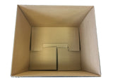 open top cardboard storage box