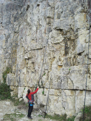Pongoose Climber testing of different length telescopic poles image