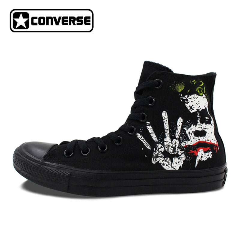 black converse design