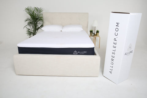 Allure box Sitting Beside Bed