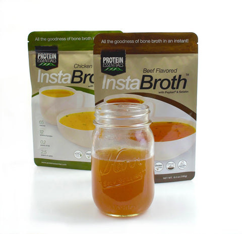 InstaBroth in a mason jar