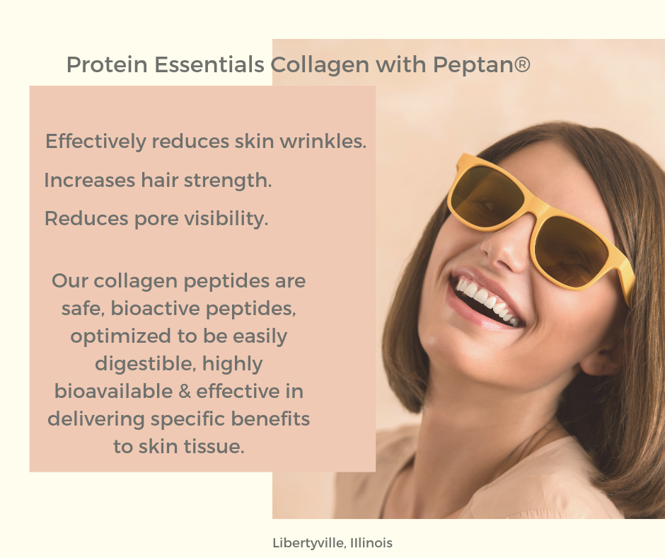 Protein Essentials With Peptan Delivers Beauty From Within. 