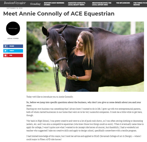 ACE Equestrian Boston Voyager