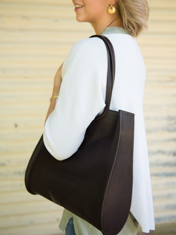 Giovanni Tote Bag in Brown