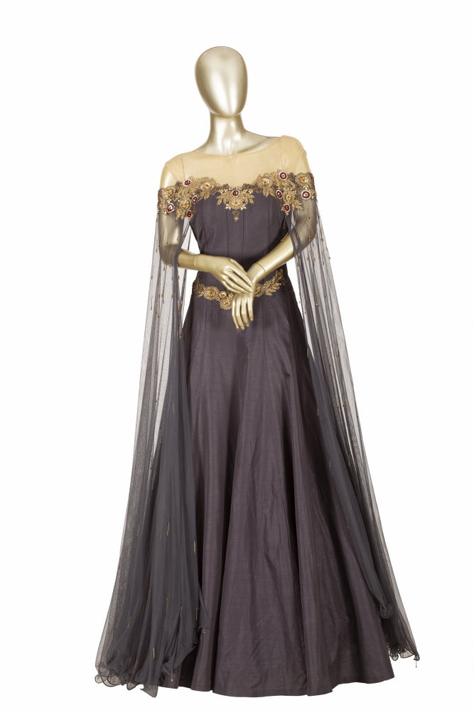 western party wear gown