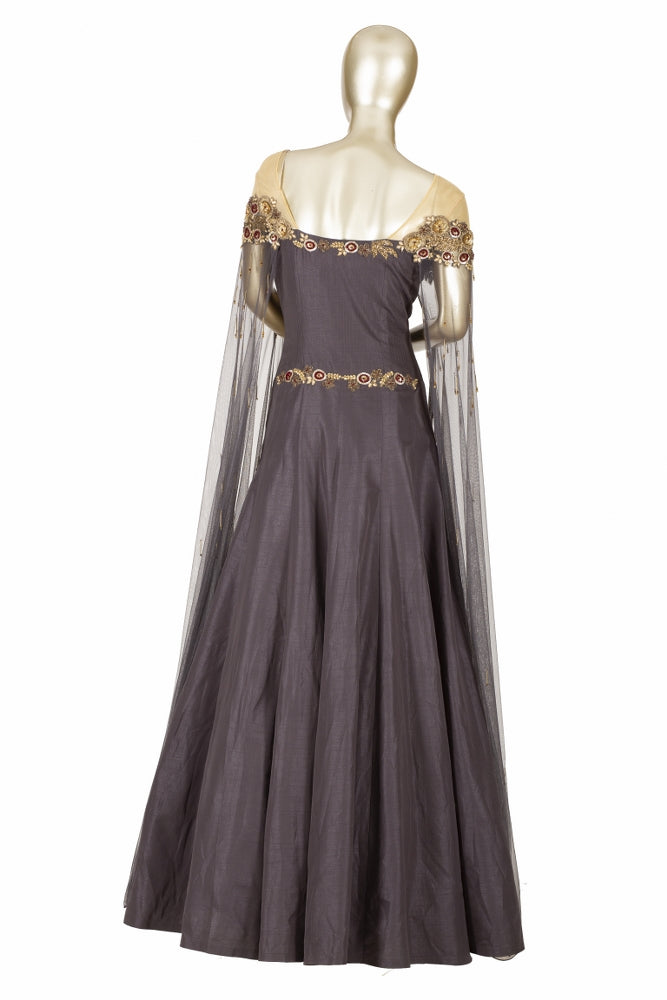 western style gown