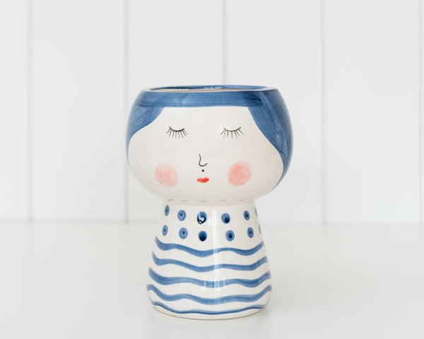 Violet Face Planter / Vase