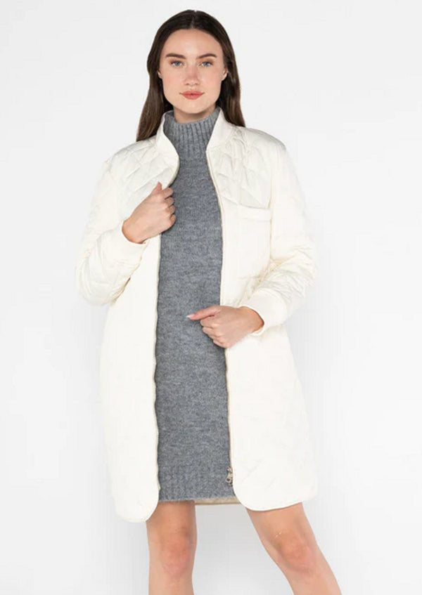 Oversize Long Quilted Jacket