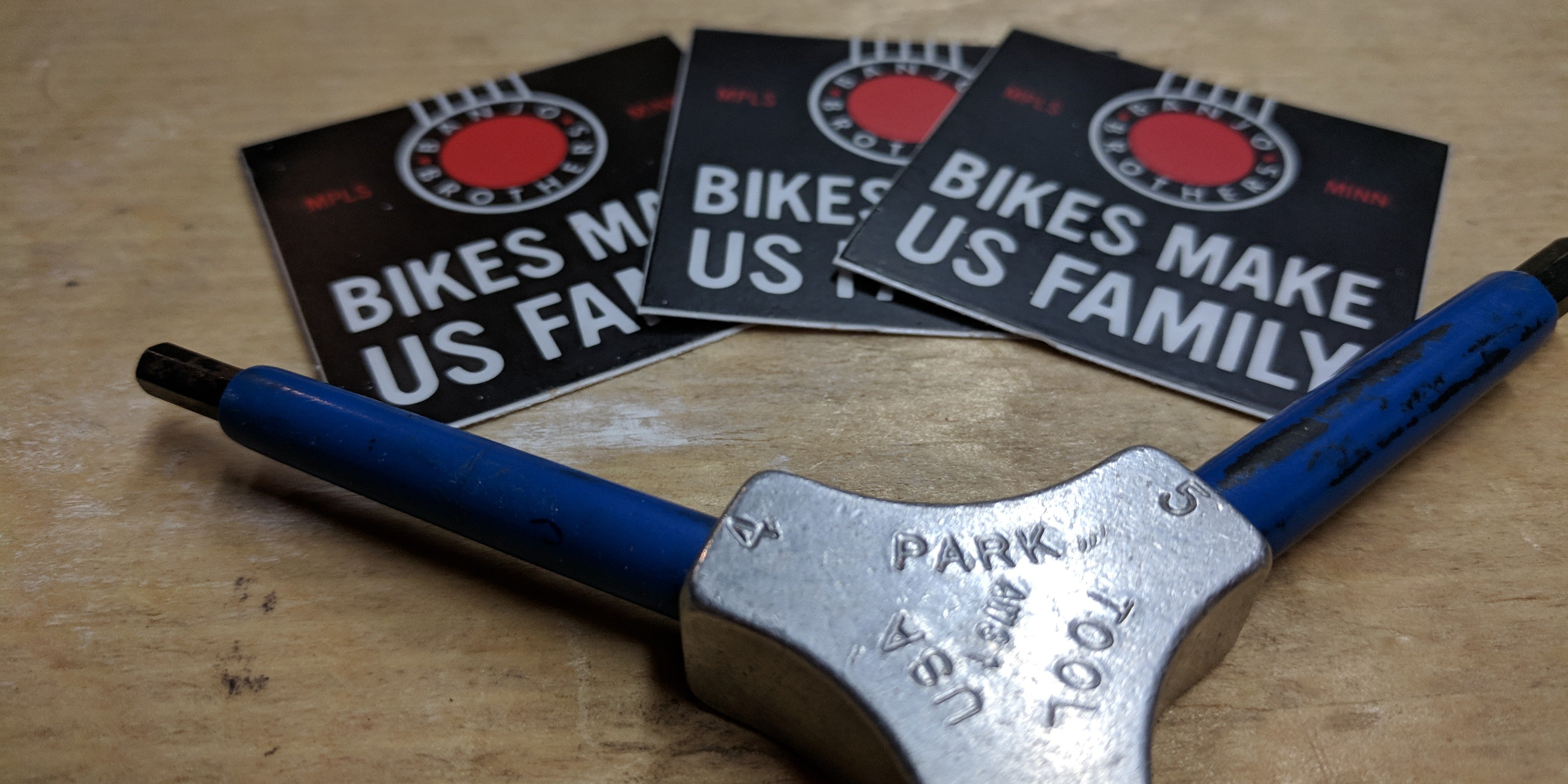 Bikes Make Us Family Sticker Pack