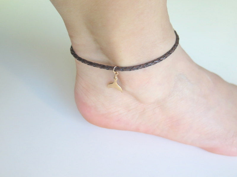 leather anklet