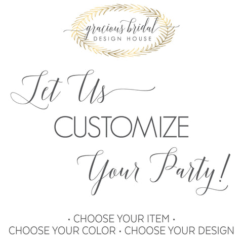 PERSONALIZED PARTYWARE