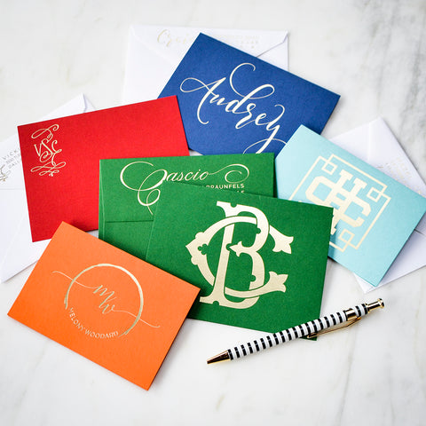personalized paper goods