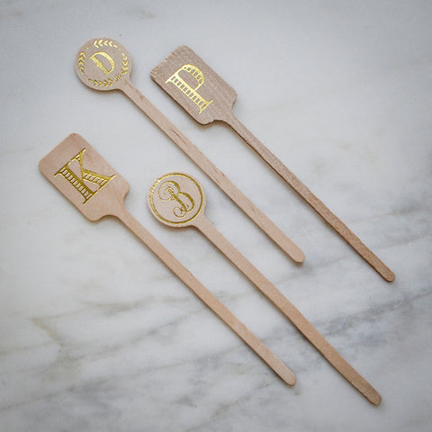 wedding stir sticks