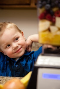 boy with blender