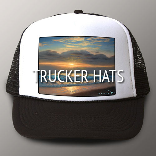 walfrido tropical art Trucker Hats
