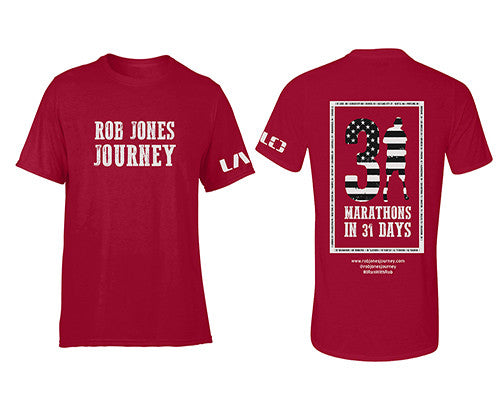 Rob Jones Journey fundraiser tee