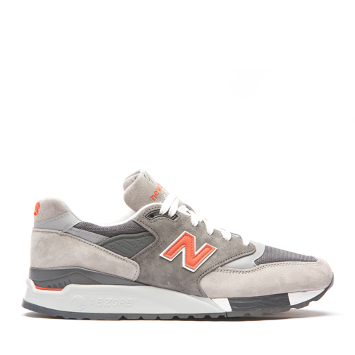 new balance 998 grey orange