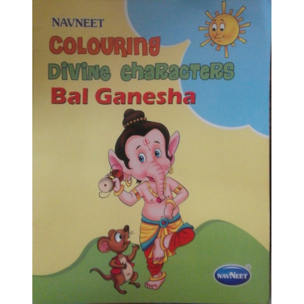 Colouring Divine Characters Bal Ganesha – Inspire Bookspace