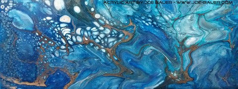 How to pour acrylic paint