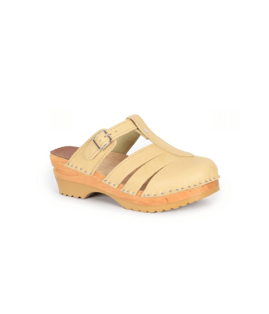 Mary Jane Leather Clog