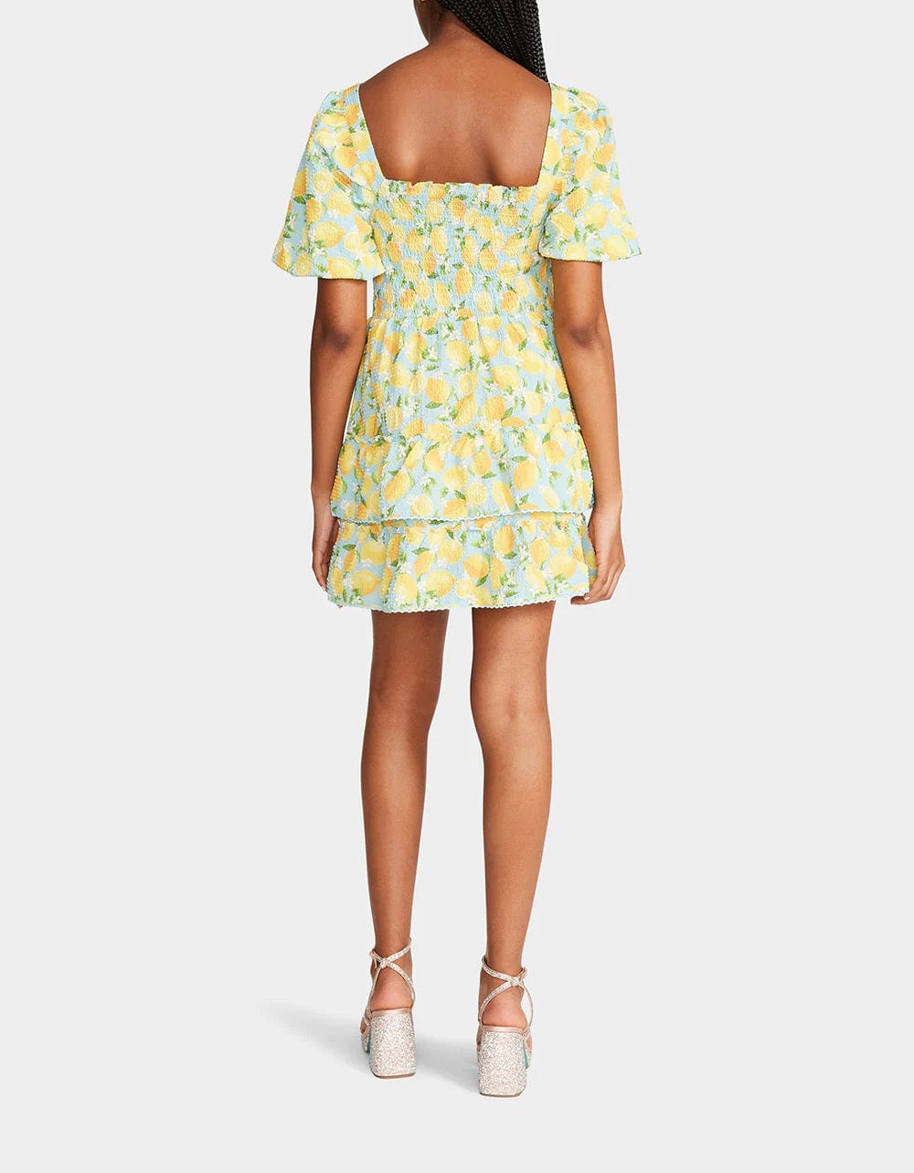 Haley Lemon Mini Dress