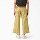 Twill Crop Cargo Pants