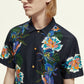 Organic Cotton Voile Printed Shirt