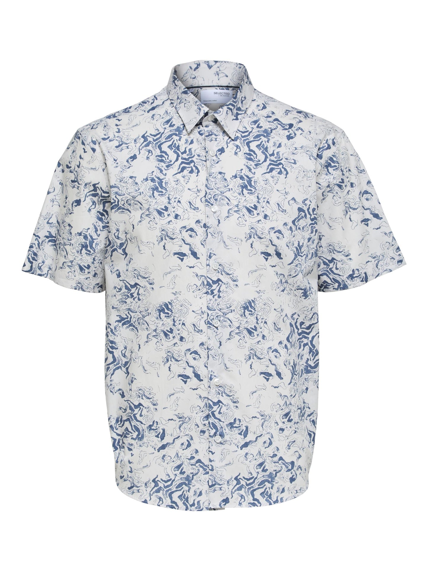 Relax Water All Over Print Shortsleeve Shirt