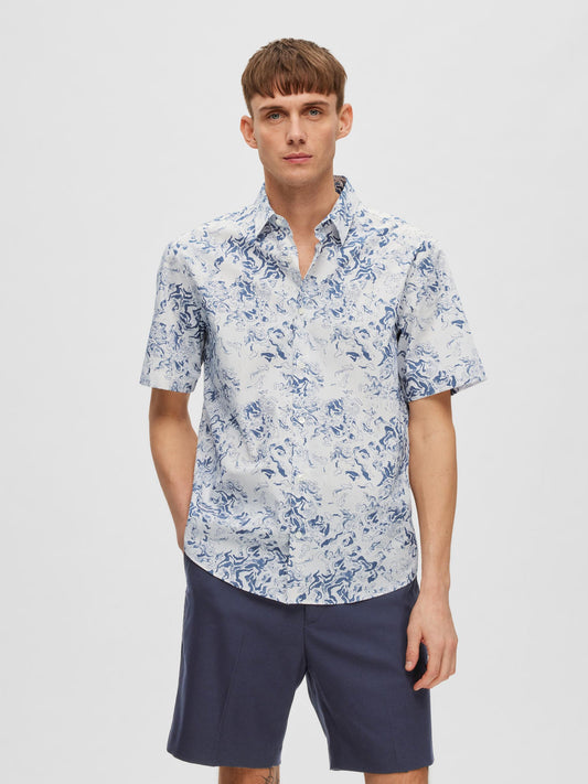 Relax Water All Over Print Shortsleeve Shirt