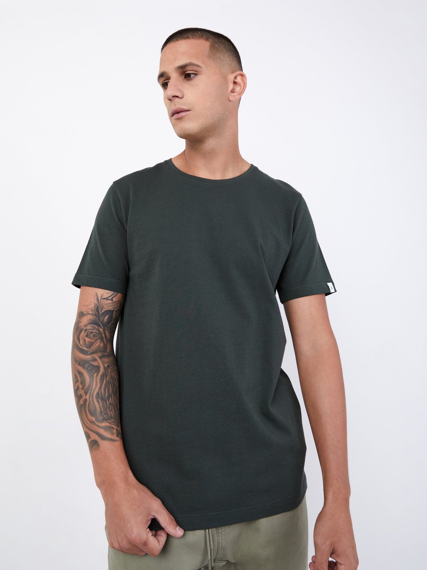 Classic Cotton Jersey Slim Tee