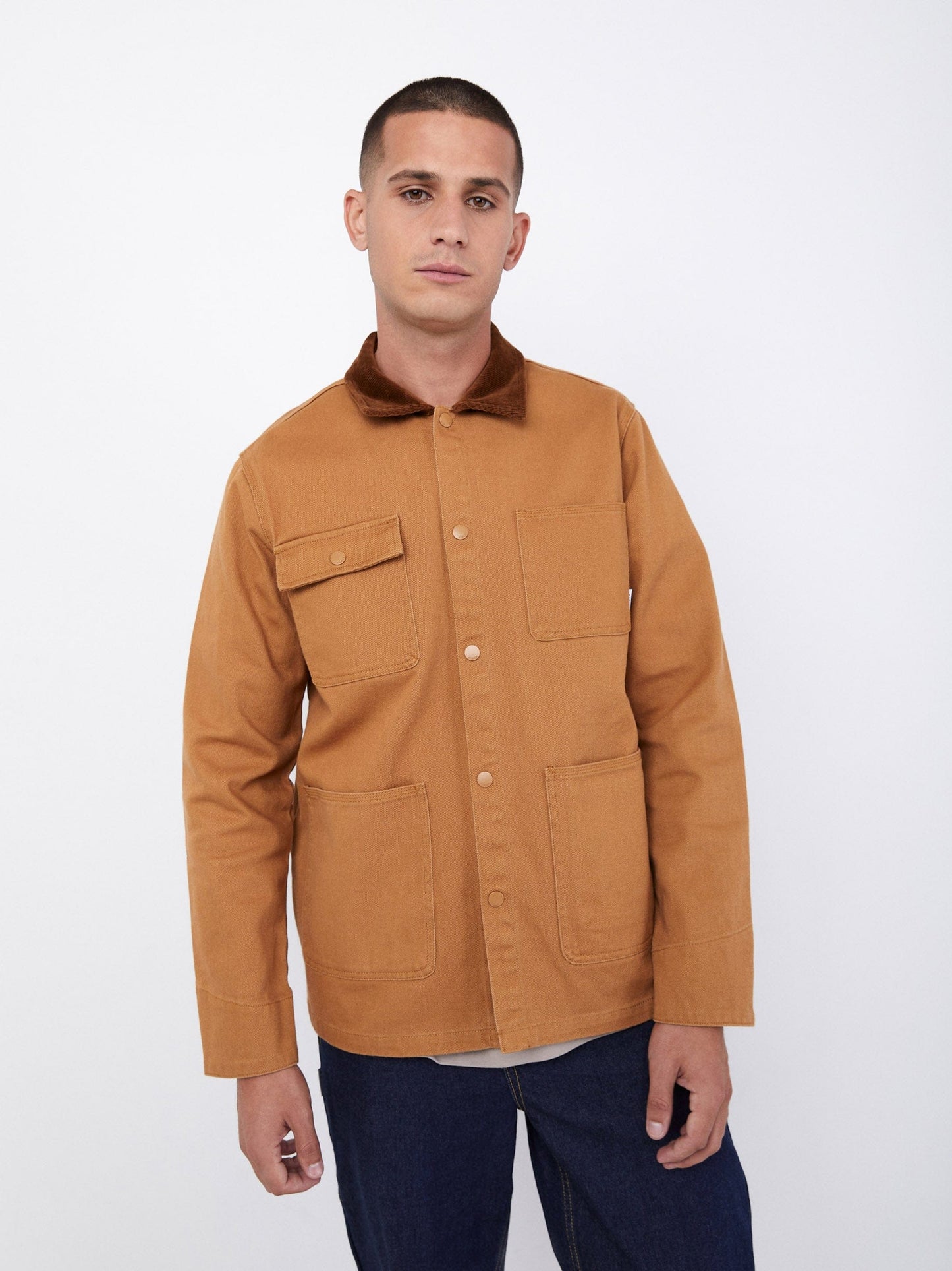 Twill Workwear Chore Jacket