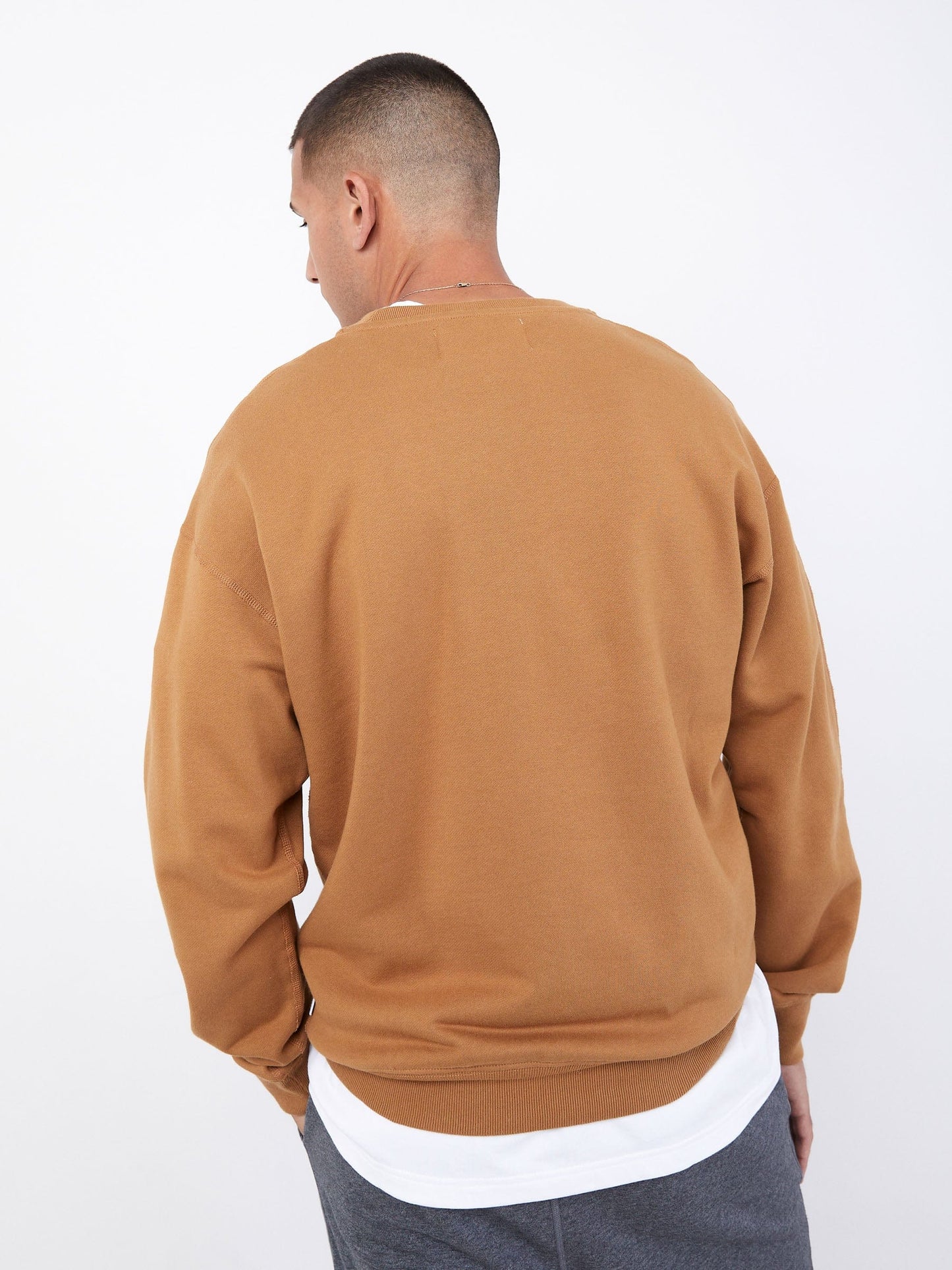 French Terry Crewneck Pullover