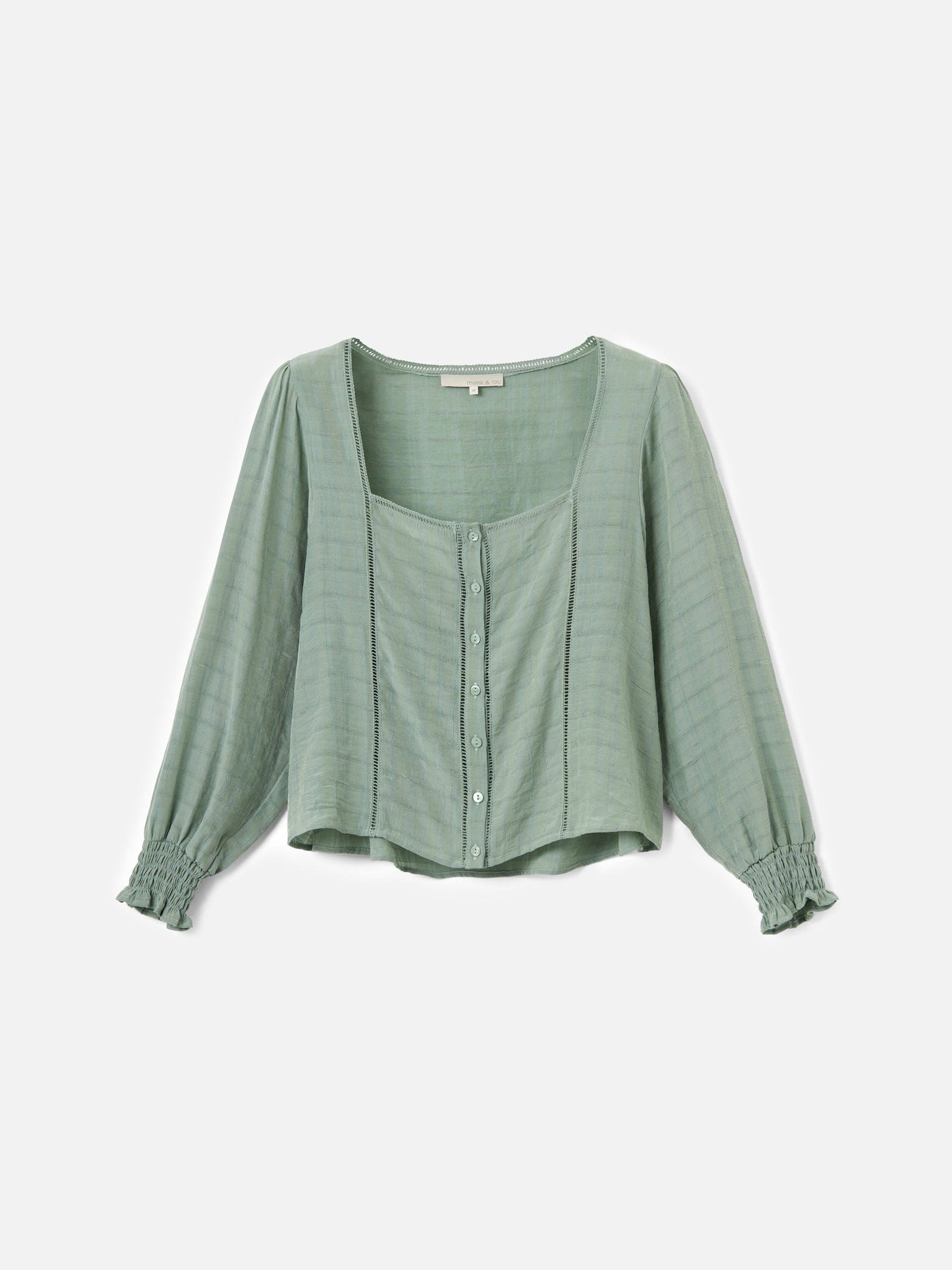 Perl Button Blouse