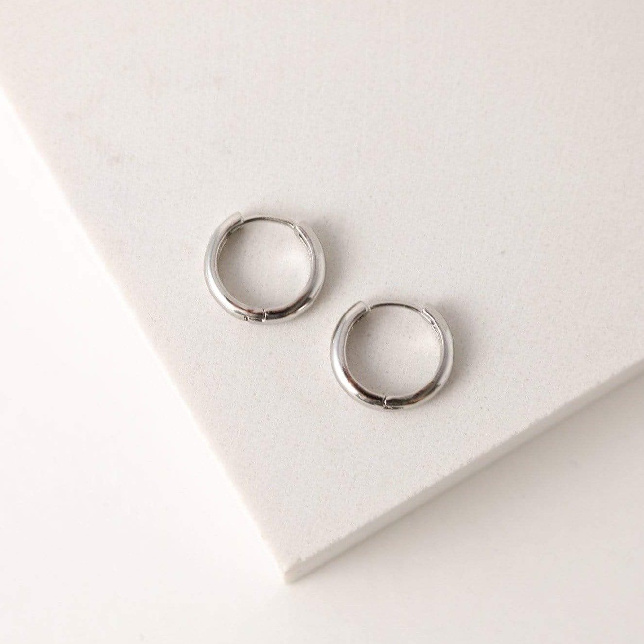 Bea Hoop Earrings 15mm