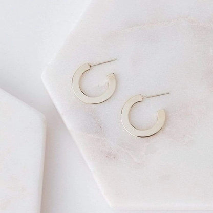 Gloria Small Hoop Earrings