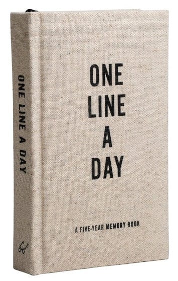 One Line a Day Journal - Canvas