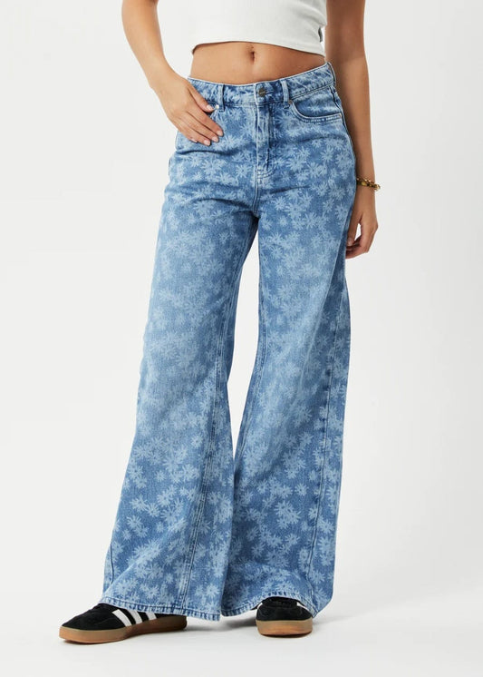 Fink Gigi Hemp Denim Flared Jean