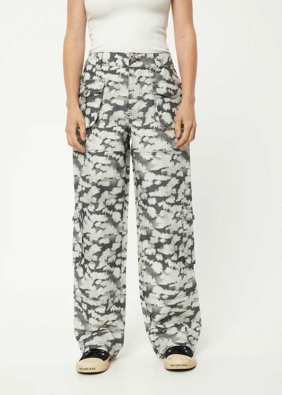 Linger Recycled Print Cargo Pant
