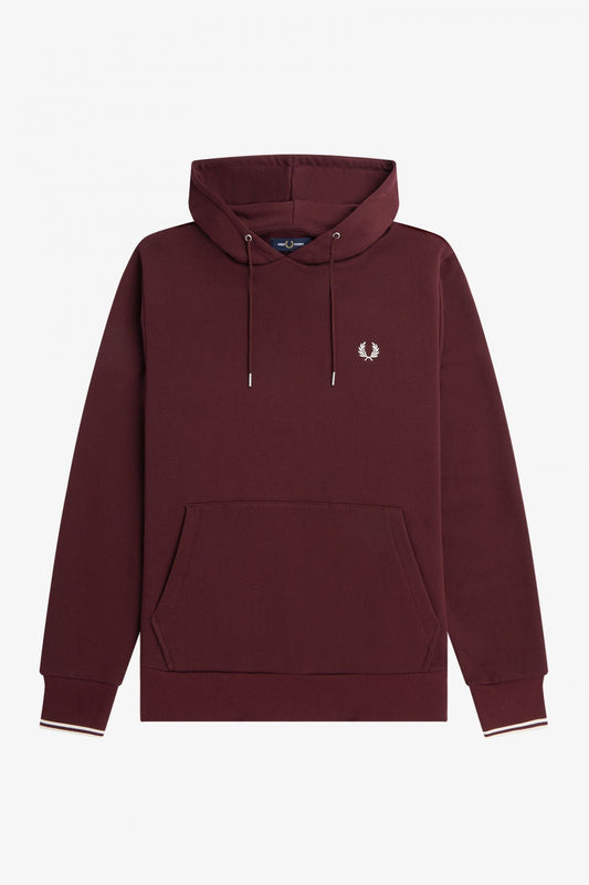 Tipped Hooded Sweatshirt