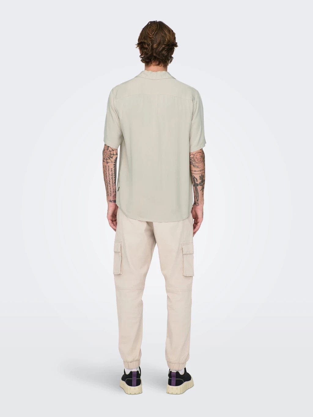 Dash Life Solid Viscose Short Sleeve Shirt