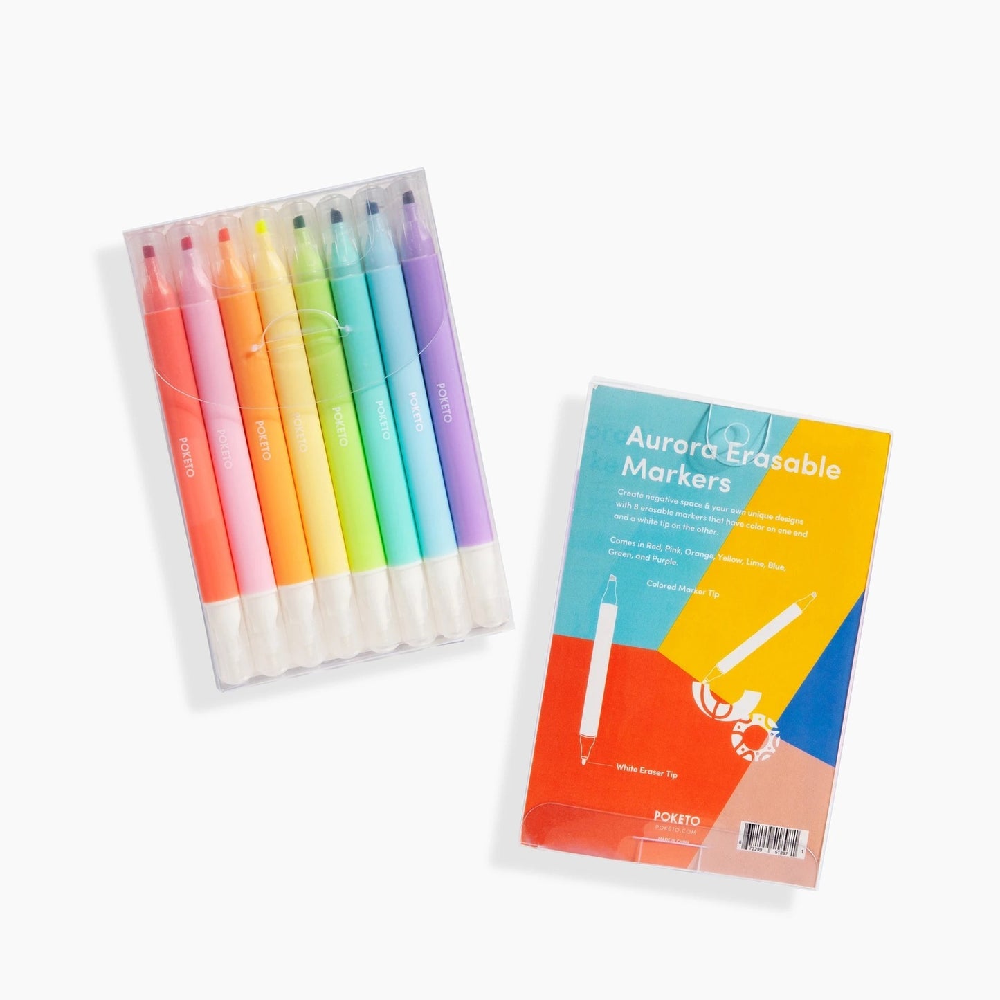 Aurora Erasable Markers Set