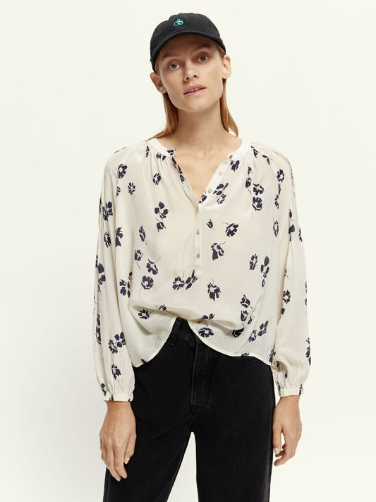 Lightweight Pintuck Blouse