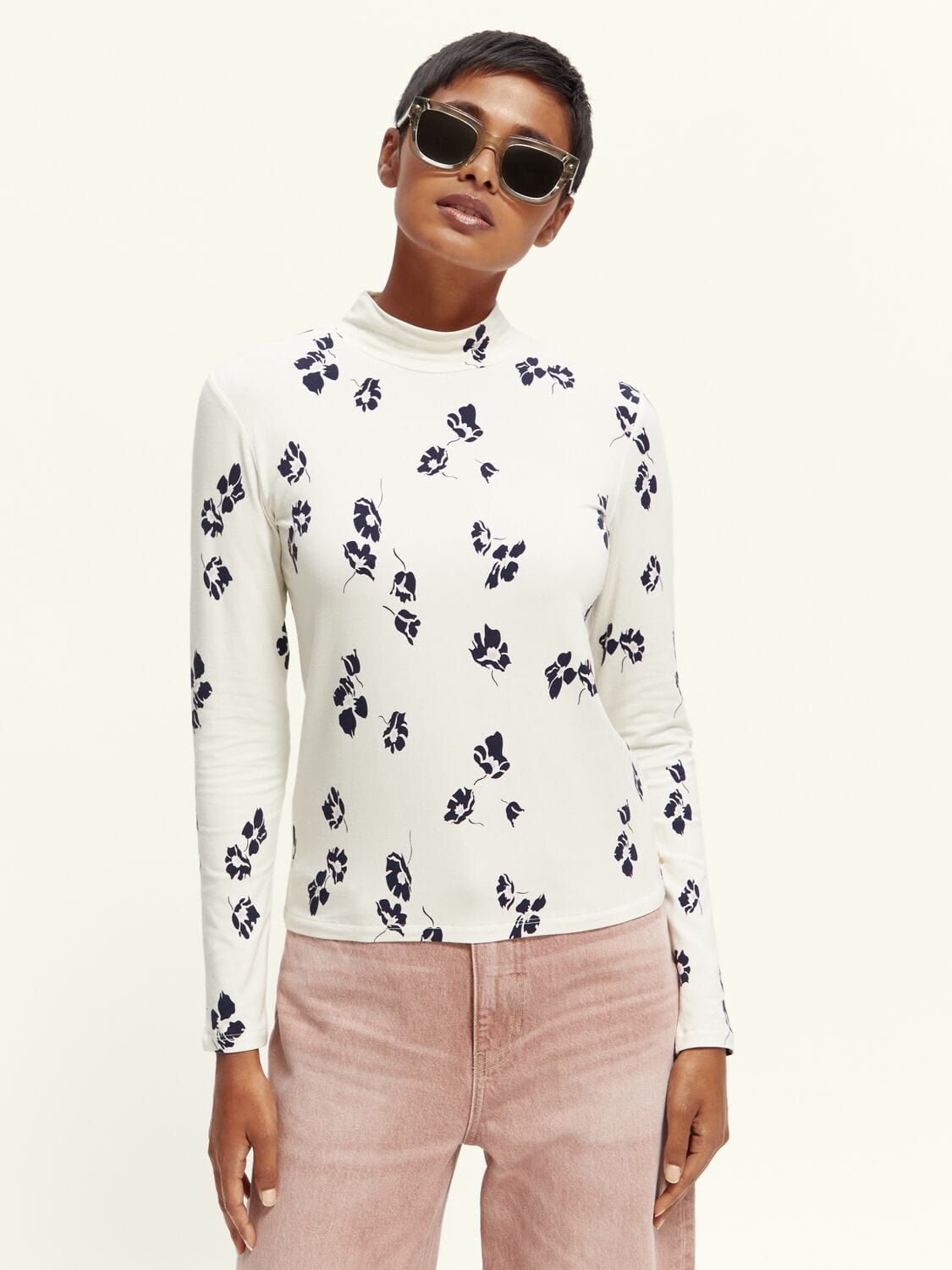 Printed Longsleeve Top