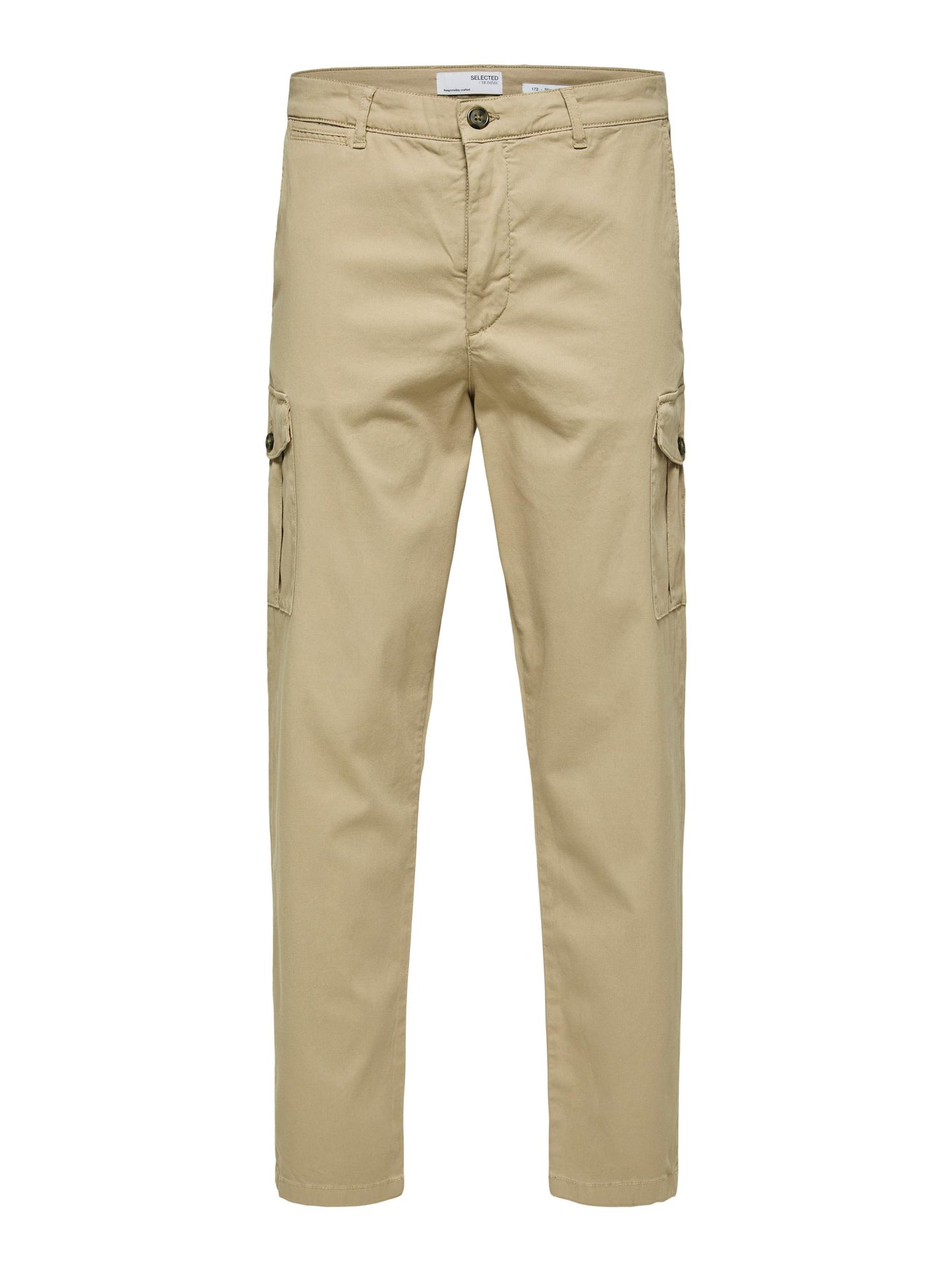 Slim Tapered Wick Cargo Pant - Chinchilla