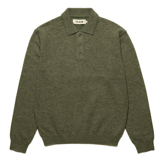 Marle Longsleeve Polo Sweater